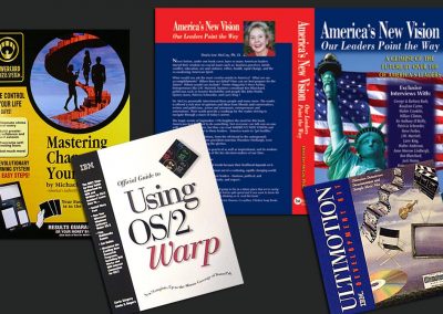 Collage of Book Cover Design Samples created by KMGrafix.com