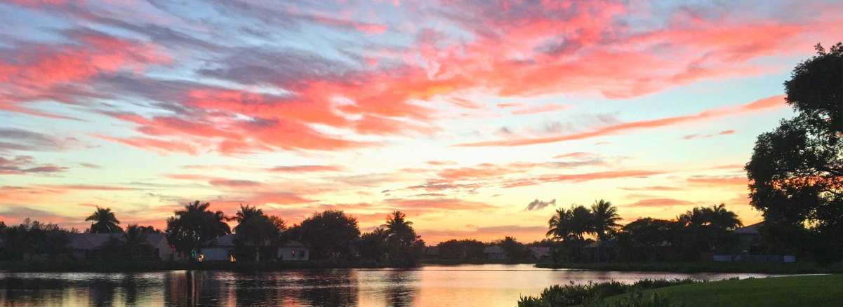 Sunset Image with text overlay