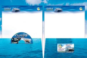 Brochure and Collateral Layouts by KMGrafix for Cruise Operator