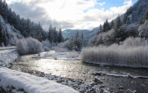 Photo of Snow in the Cascade Mountains - Washington State - Photography by Kevin McMahon