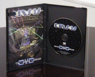 CD Artwork for packaging the Rock Band KANSAS live recording release - by Kevin McMahon